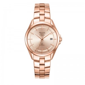 Alexandre Christie AC 8652 Full Rosegold Lady LDBRGRG